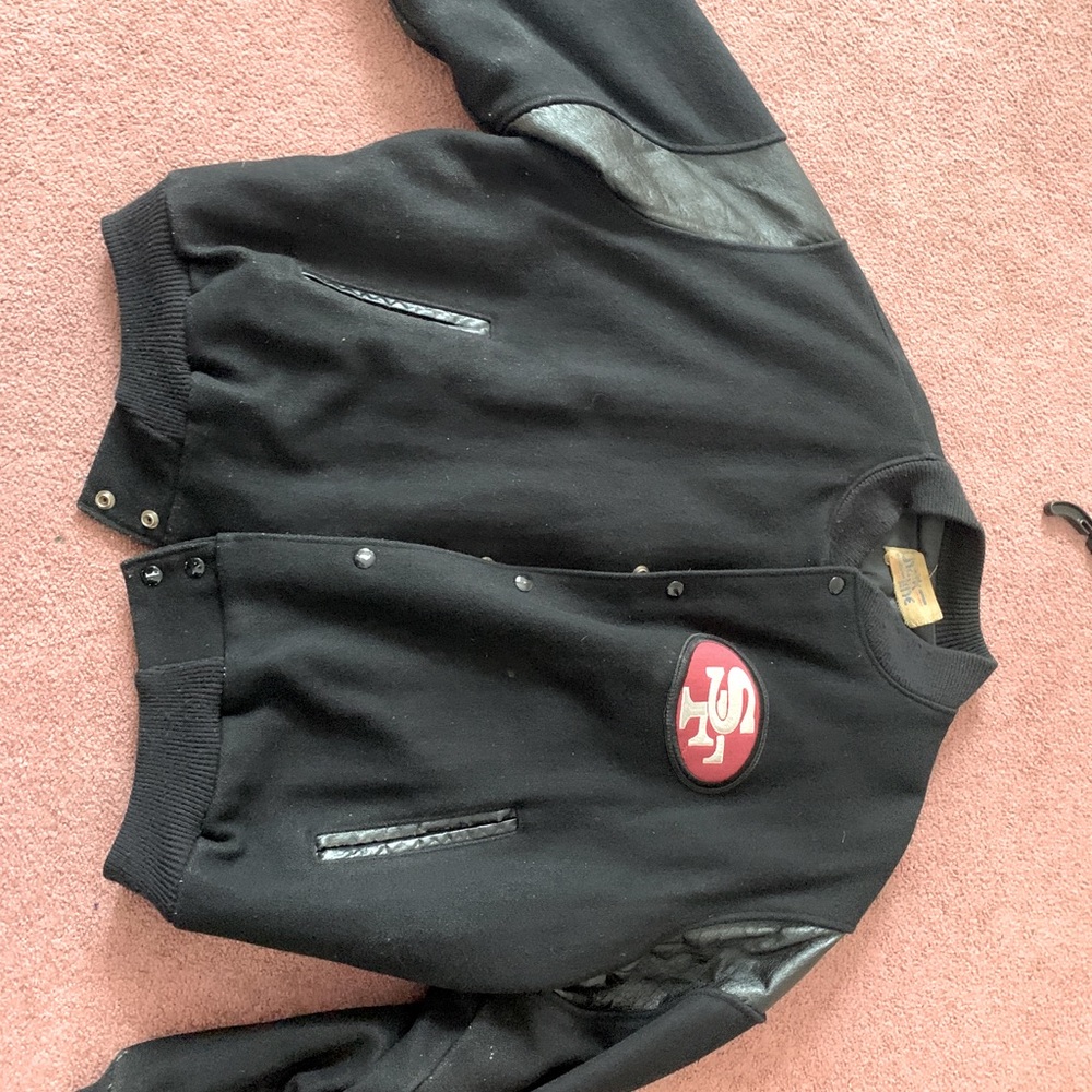 Vintage Sports Jacket Size L 49ers